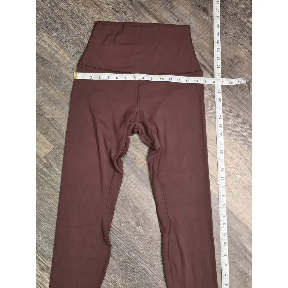 CRZ YOGA Womens High Rise Leggings Taupe Brown Size M 8 10 NWT Athletic Yoga - Picture 2 of 5